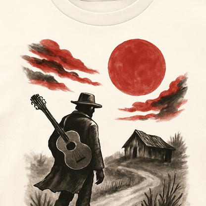 Travelin’ Blues Spirit Tee — Wear the Sound of the Road